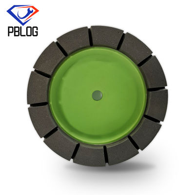 Verde secional segmentado da roda de moedura da borda de vidro da roda de moedura da mão