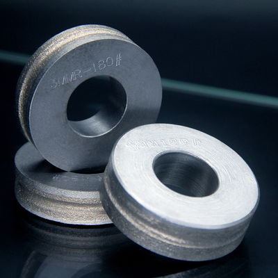 Grit Round Edge Grinding Wheel 35 - 200MM aglomerou Diamond Wheel feito sob encomenda
