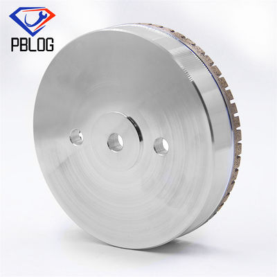 Dente denso completo da aglomeração Diamond Polishing Grinding Wheel Glass