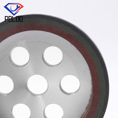 Ardósia Diamond Cup Wheel da dureza da roda de moedura de superfície de Brown