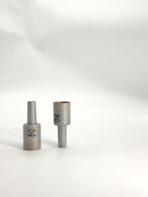 OBM aglomerou Diamond Glass Drill Bits Core com patas diferentes