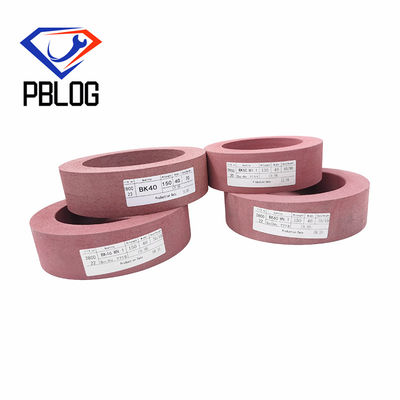 Roda de lustro Matte Finish Processing da borda de vidro do rosa 150mm