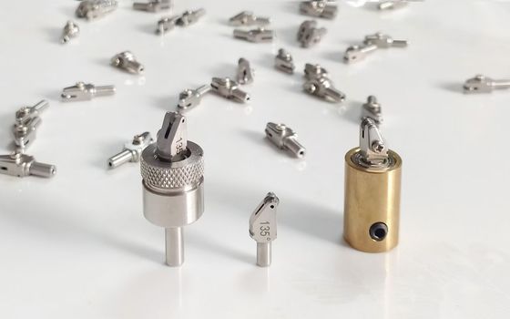 Cortador da faca do impulso de Diamond Glass Cutter Head Hardness de quartzo afiado
