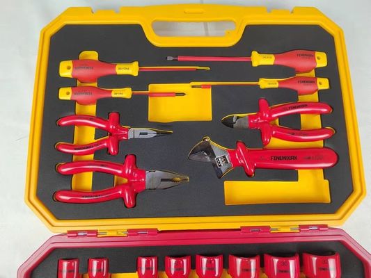 O VDE de Tool Set 1000V do eletricista 29PCS isolou o grupo elétrico da ferramenta