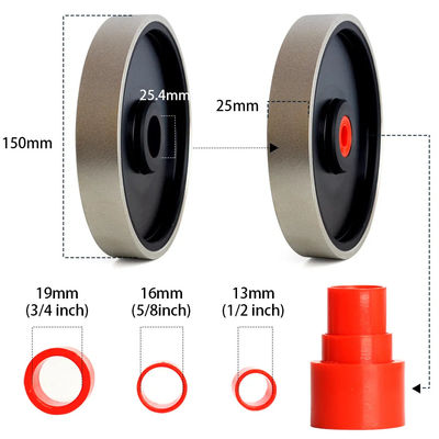 Roda de moedura da joia do CBN que aponta Diamond Lapidary Wheel