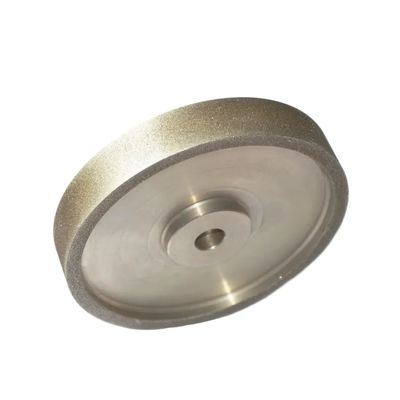 Metal de madeira de galvanização Grit Silver Customized da roda de moedura