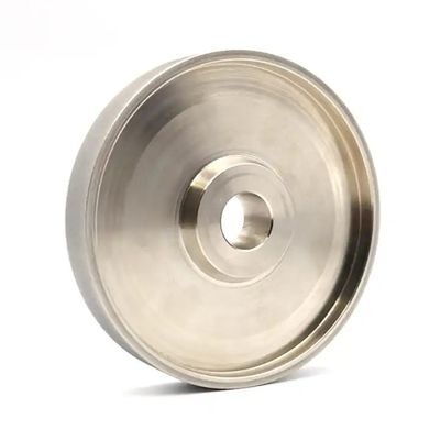 Metal de madeira de galvanização Grit Silver Customized da roda de moedura