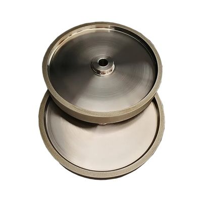 Metal de madeira de galvanização Grit Silver Customized da roda de moedura