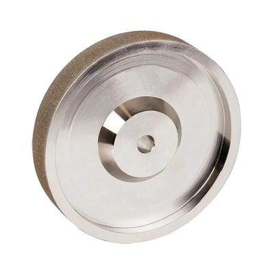 Metal de madeira de galvanização Grit Silver Customized da roda de moedura
