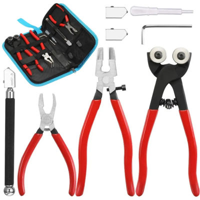 Jogos do cortador de vidro do mosaico de Tool Set Cutter do eletricista do OEM 8 partes