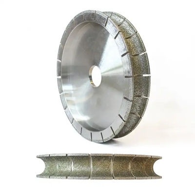 A roda de moedura segmentada vidro galvanizou 150 Grit Grinding Wheel