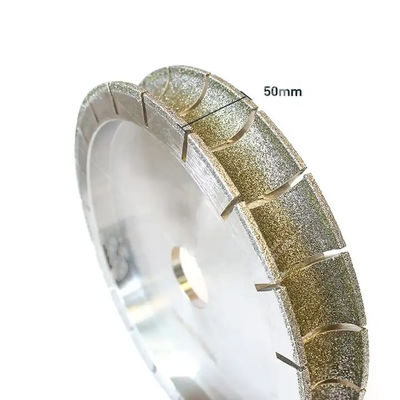 A roda de moedura segmentada vidro galvanizou 150 Grit Grinding Wheel