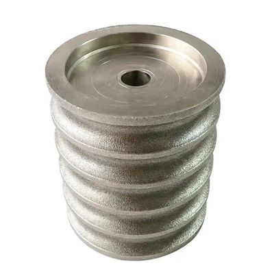 Roda de moedura industrial irregular que galvaniza 120 Grit Grinding Wheel