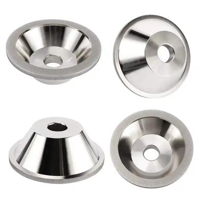 Roda de moedura galvanizada bacia da afiação de Diamond Cutting Disc Metal Glass