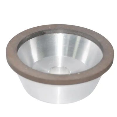 O tipo bacia galvanizou a prata de Diamond Grinding Wheel Glass Edging