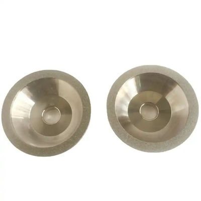 O tipo bacia galvanizou a prata de Diamond Grinding Wheel Glass Edging