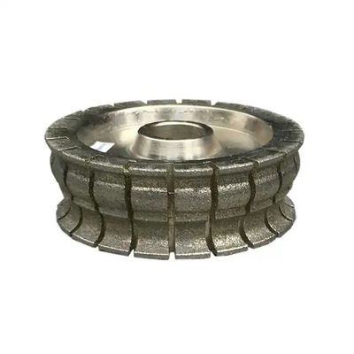 O metal irregular galvanizou a roda de moedura Grit Customized