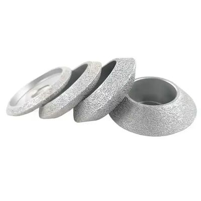 Roda de moedura elétrica de prata galvanizada pequena 50mm da roda de moedura