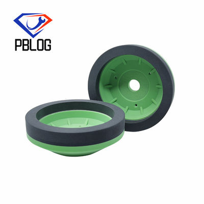 A bacia de Boke 150mm dá forma à roda de lustro da resina contínua com o revestimento da prova da água para a máquina de chanfradura