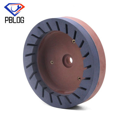 Roda de lustro da resina do turbocompressor da forma do copo de Boke 6In para a linha reta máquina