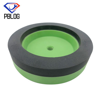 Roda de resina de alta durabilidade para moagem de vidro fino com forma de camada de trabalho contínua