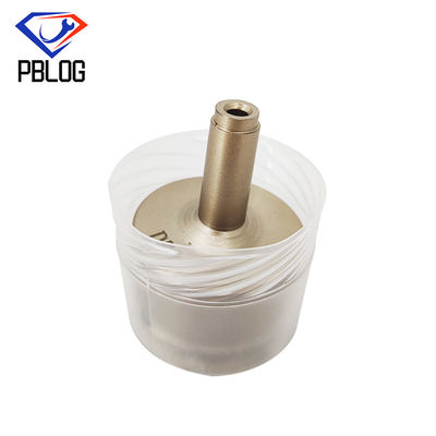 Prata 3 - 80 mm Bits de perfuração de vidro Diamante Furação de núcleo de vidro com alta resistência ao calor