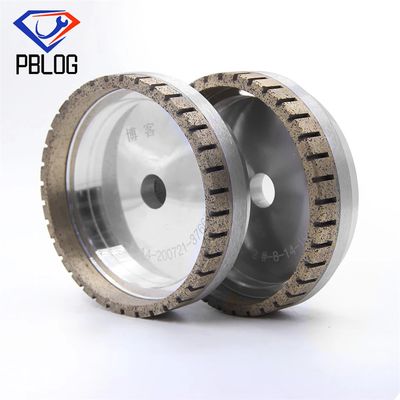 Roda de moagem de diamantes de alta dureza com velocidade máxima de 3500 rpm Cinza