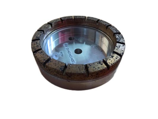 8*8mm Tamanho da camada de trabalho Roda de polimento de diamantes para moagem de vidro