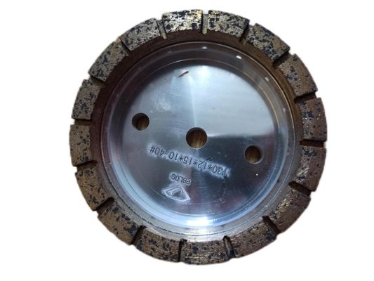 8*8mm Tamanho da camada de trabalho Roda de polimento de diamantes para moagem de vidro