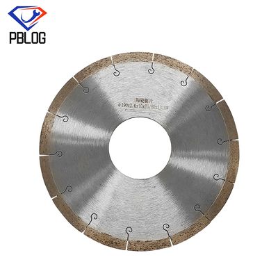 Disco de corte de diamantes de 8 polegadas com materiais Diamant Bore Diâmetro 16-60 mm