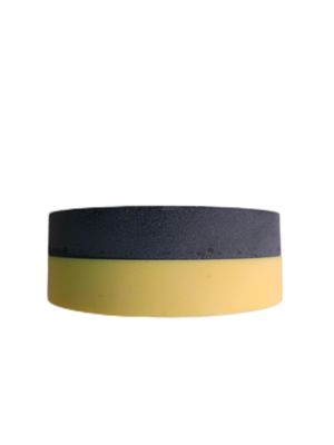 Roda de taça Plataforma de plástico Roda de moagem de resina 130mm 240# Máquina padrão de moagem de vidro fino de borda dupla
