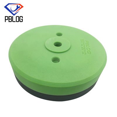 Rodas de resina de vidro fino preto verde 100/130/150/175mm Diâmetro 3-6mm