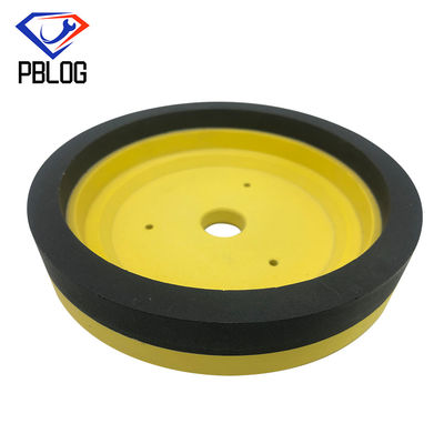 Roda de moagem de resina de precisão para moagem de vidro fino com design de roda de taça