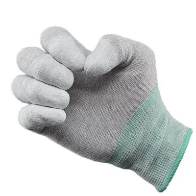 Luvas de transporte de vidro de algodão resistentes a produtos químicos resistentes à água Protecção contra poeira de alta visibilidade