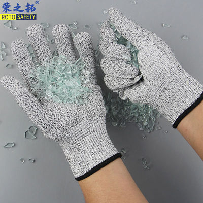 Luvas de protecção brancas médias Alta visibilidade e fiabilidade