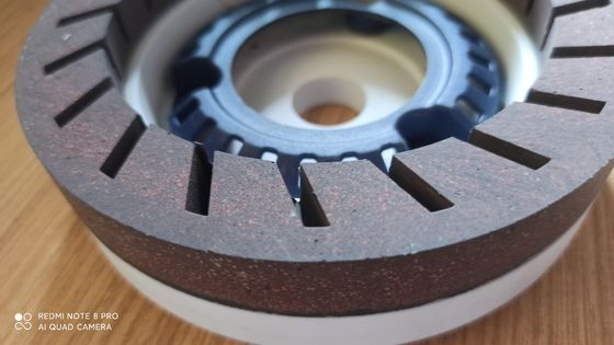Roda de proteção de vidro fino Roda de moagem de resina Espessura 20*12
