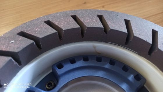 Roda de proteção de vidro fino Roda de moagem de resina Espessura 20*12