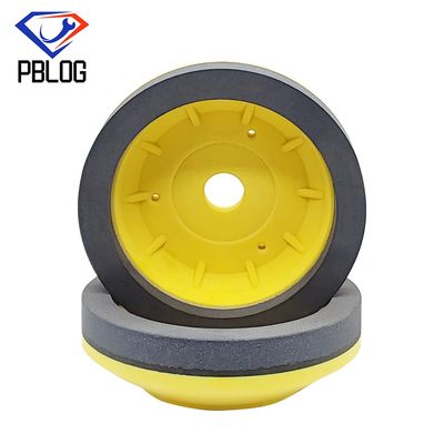 Diâmetro de moagem da roda de copos de resina 100-175 mm para máquina de dobração de borda dupla