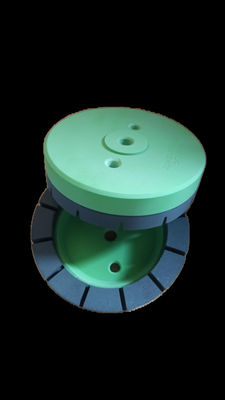 120# - 240# Roda de moagem de resina de dureza Roda de moagem de vidro fino para máquina de borda dupla