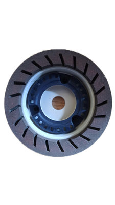 Roda de moagem de dureza branca-marrom Roda de copo de resina para máquina de dobragem de borda dupla