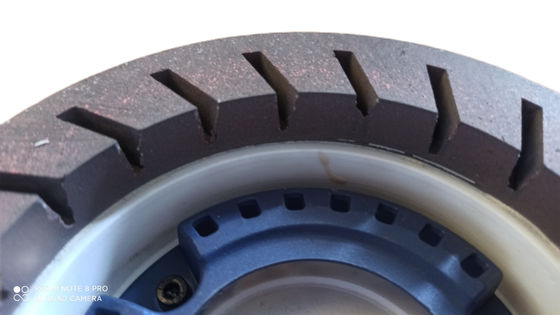 120# - 240# Branco Castanho Dureza Alta Roda de Resina Durável 12mm Furo Interior Menor do que 2800RPM
