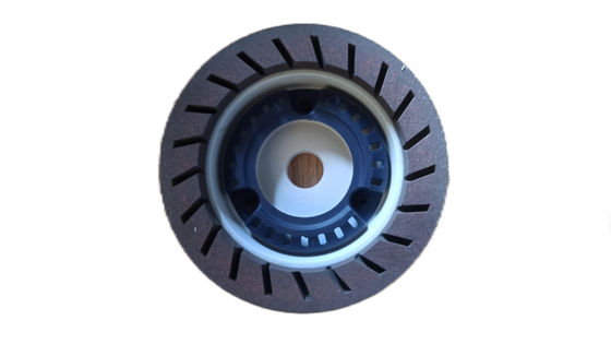 120# - 240# Branco Castanho Dureza Alta Roda de Resina Durável 12mm Furo Interior Menor do que 2800RPM