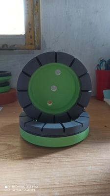 120-240 Dureza de grão Roda de moagem de resina Roda de taça para proteção de vidro fino