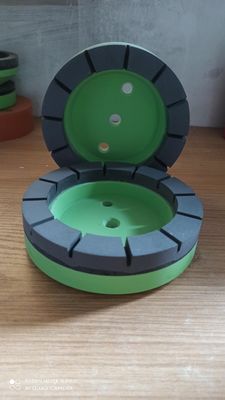 120-240 Dureza de grão Roda de moagem de resina Roda de taça para proteção de vidro fino
