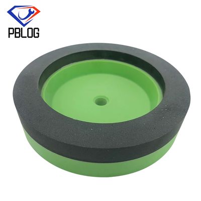 Roda de diamante para moagem de vidro com borda redonda de 150 mm