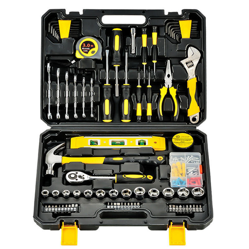 Ferramenta do agregado familiar do novo tipo de Tool Set Kit Saw Black 3.7kg do eletricista de OBM