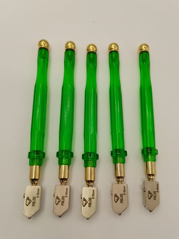 PBLOG faca de vidro de diamante de cor verde ferramentas de hardware ferramentas de corte de vidro