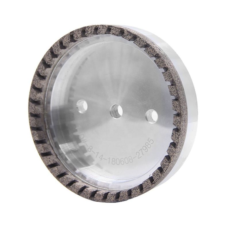 PBLOG Roda de diamante segmentação interna Roda de diamante banco de moagem Roda de vidro máquinas de moagem acessório