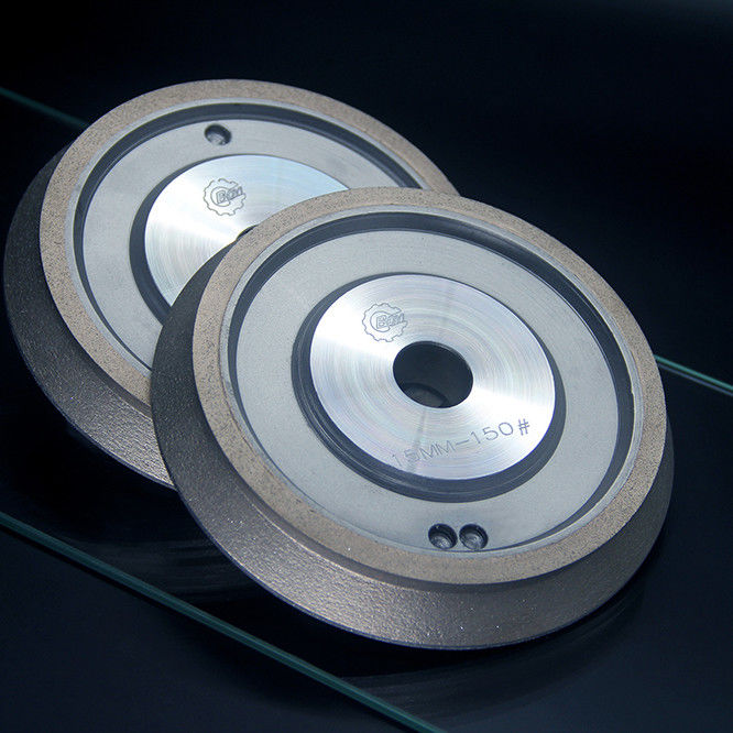 150 45 ângulo roda de moagem de borda reta diamante para processamento de vidro boa qualidade
