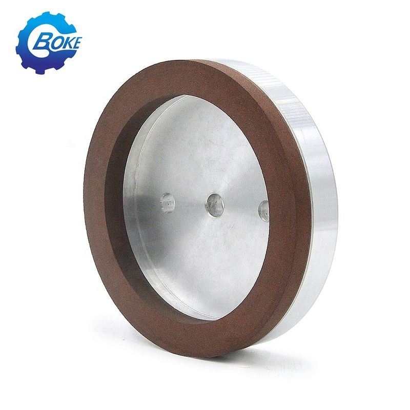 150 mm Red Grinding Diamond Resin Bond Wheel para vidro Edger para Bavelloni